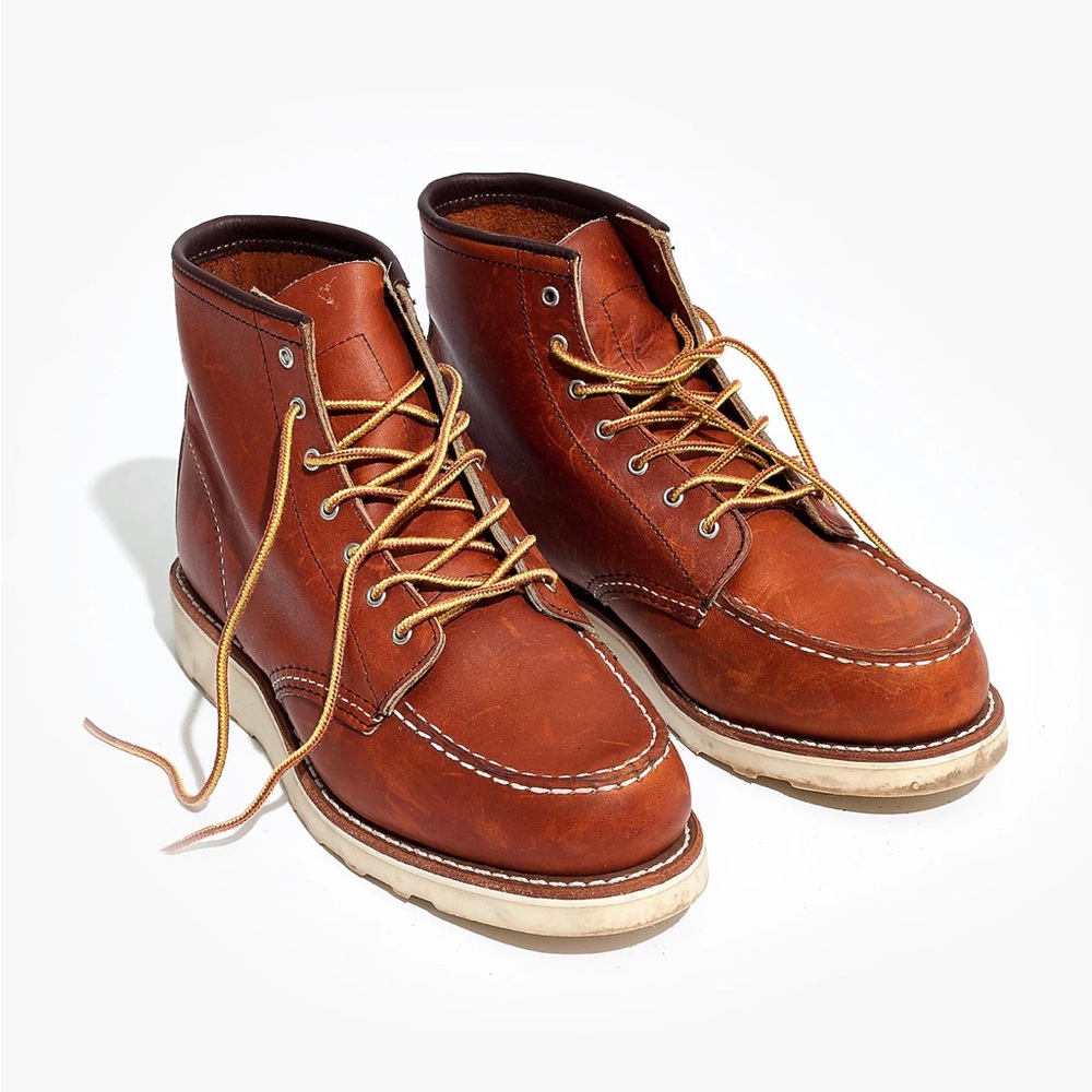 Madewell Red Wing® 6-Inch Moc Lace-Up Boots